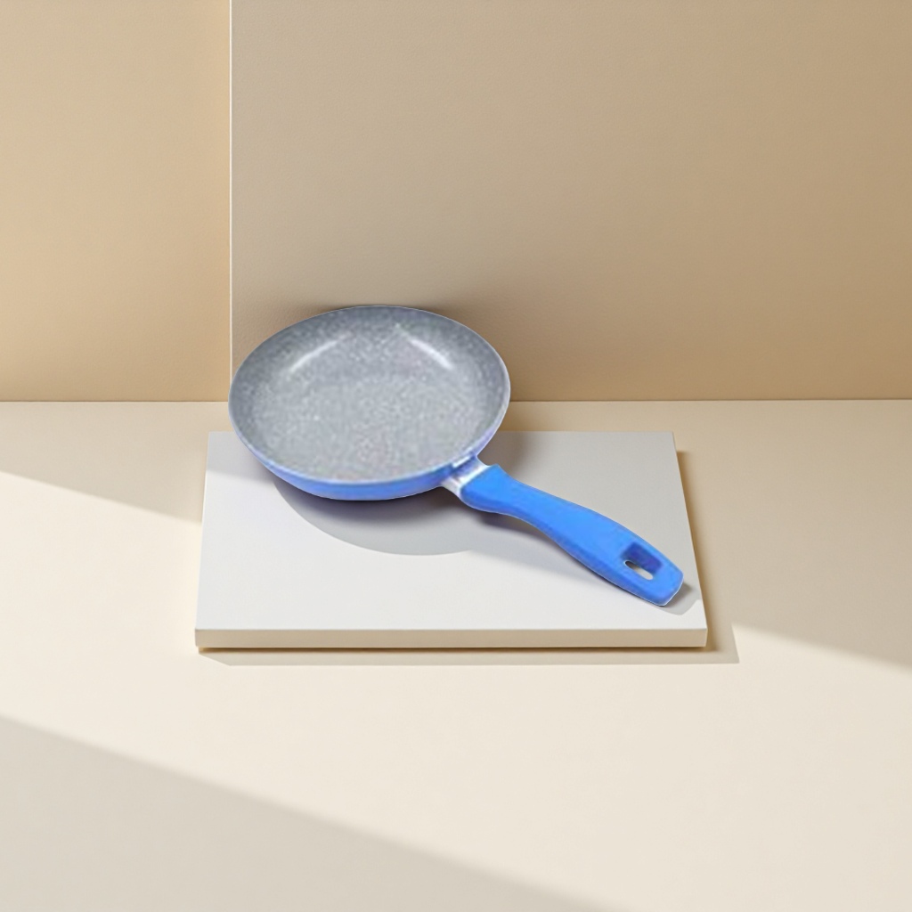 Supor frying pan, non-stick, 28cm household flat pan, for frying eggs and steaks, kitchen stir-frying pan details Picture