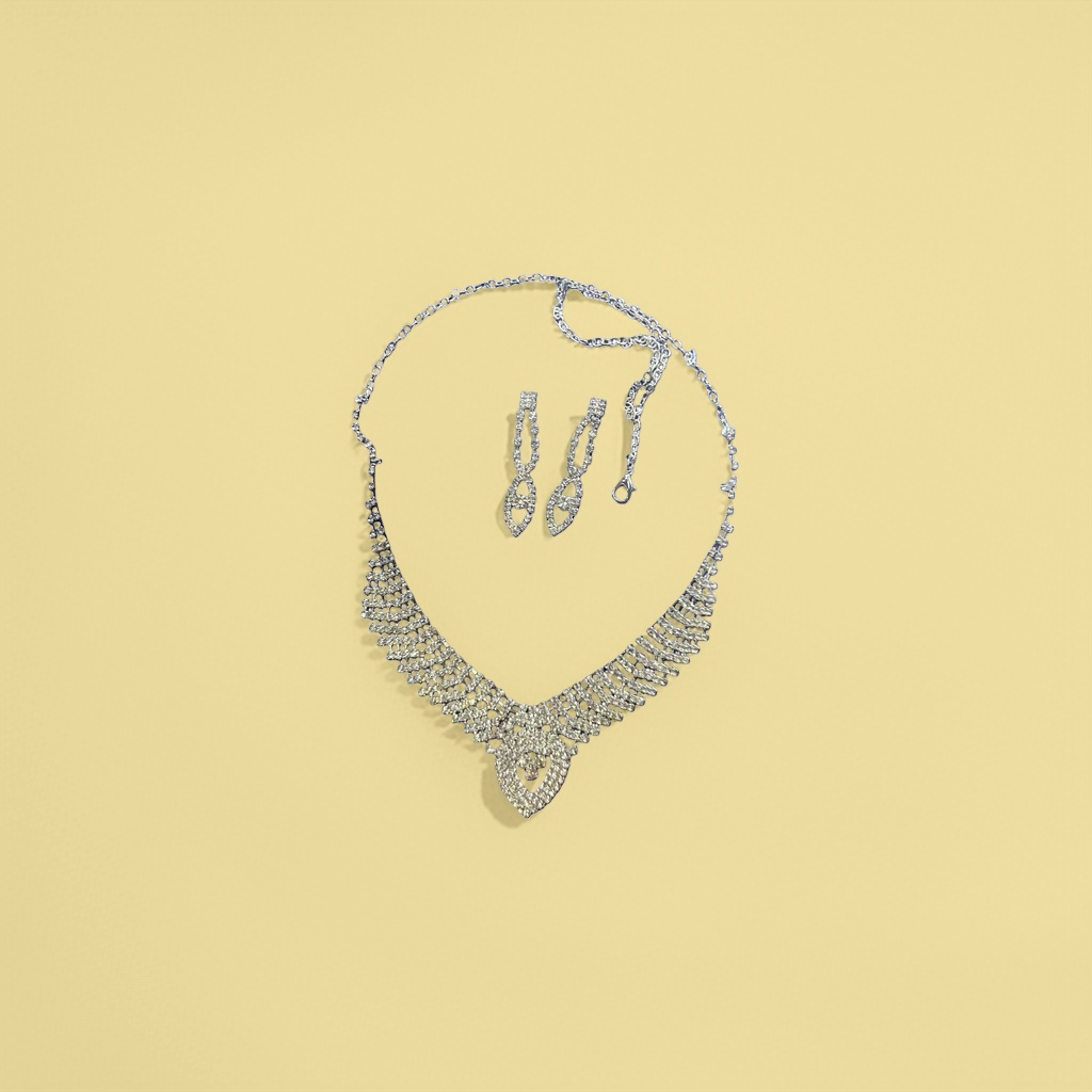 Jewelry, necklaces and earring sets are fashionable and versatile women's accessories Application Scenario