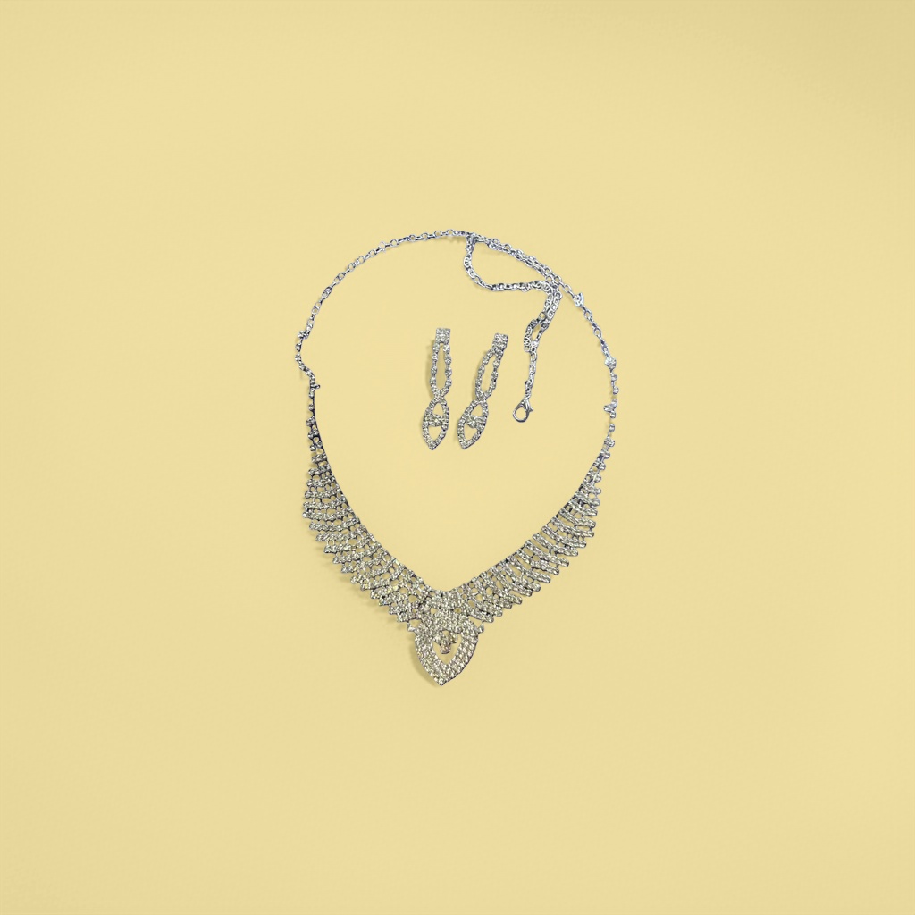 Jewelry, necklaces and earring sets are fashionable and versatile women's accessories Specification image