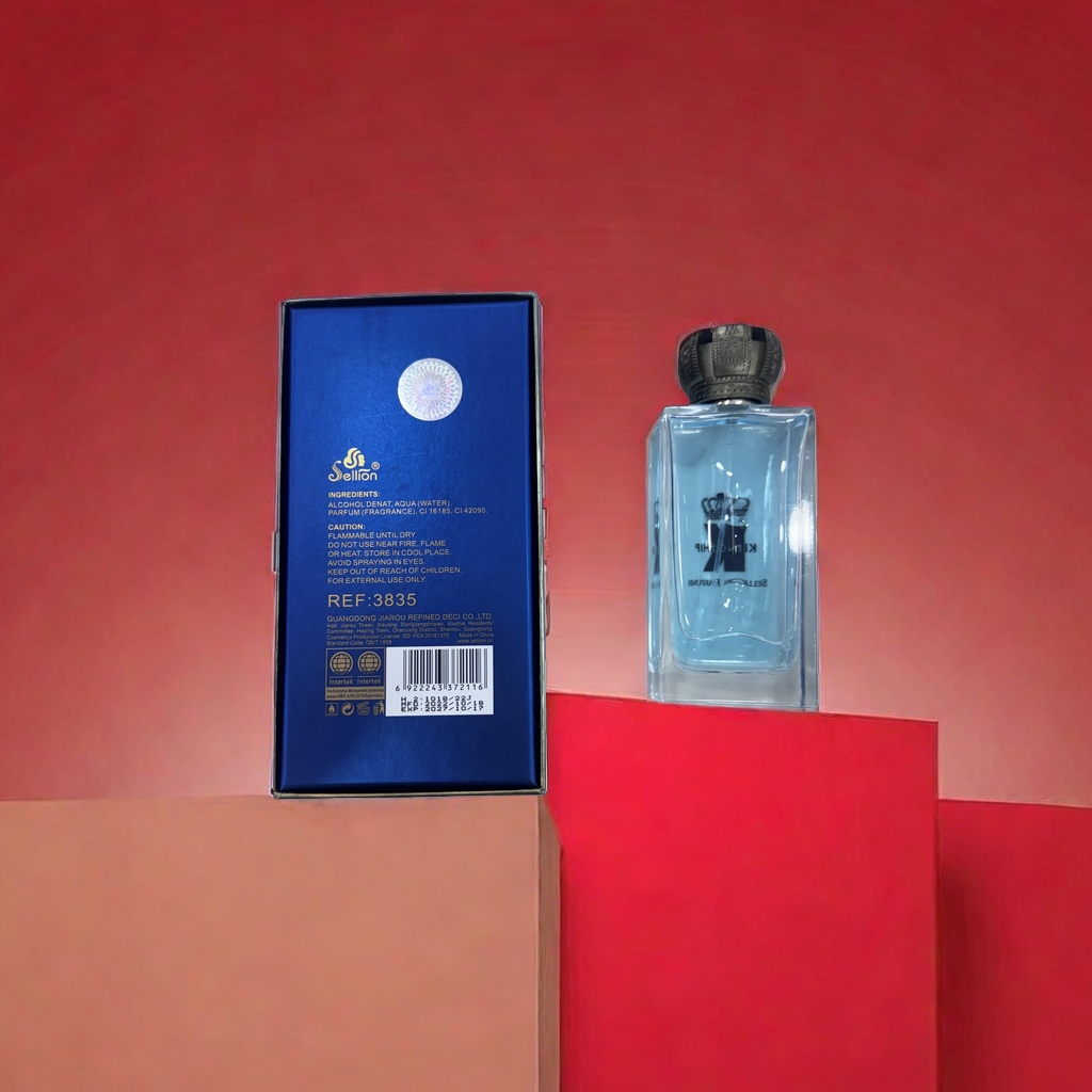 Kingship Sellion Parfums Perfume Bottle Gift Box Set details Picture