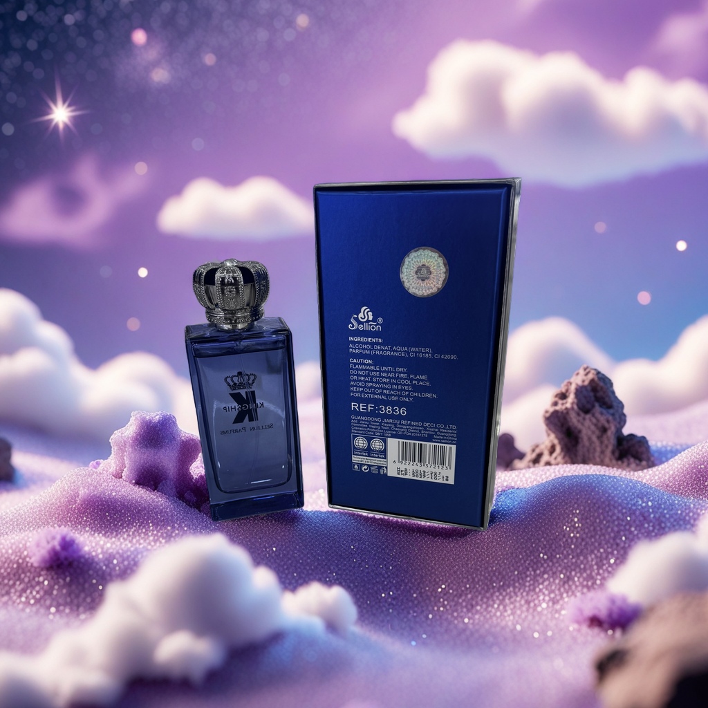 Simple glass perfume bottle, universal spray bottle, 100ml empty bottle, reusable. 110827268 Specification image
