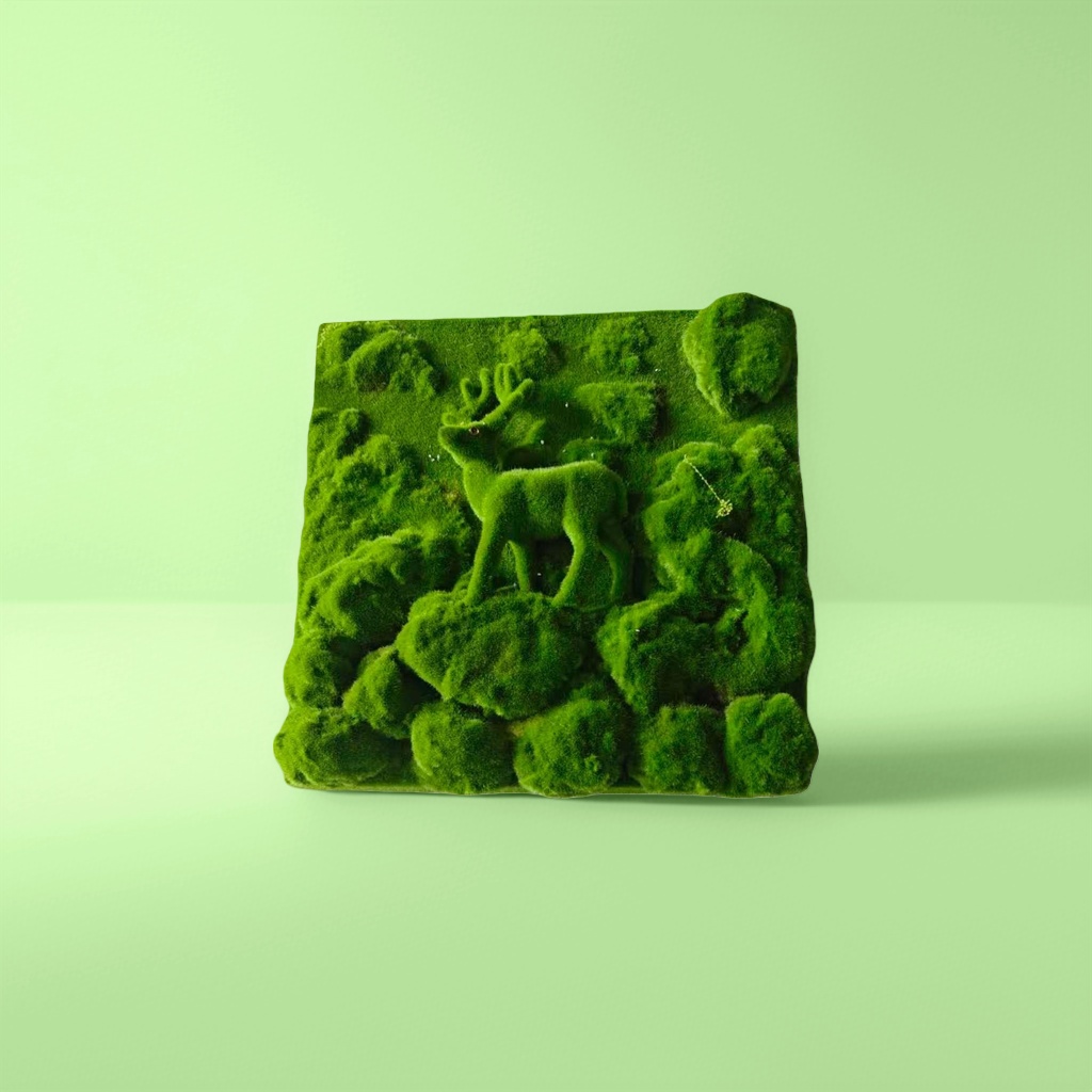 Green football field artificial turf, artificial flowers, plastic Yiwu turf details Picture