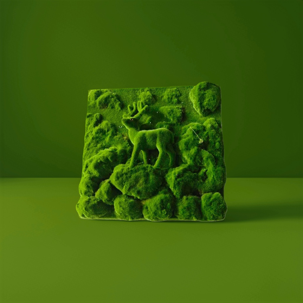 Green football field artificial turf, artificial flowers, plastic Yiwu turf Specification image