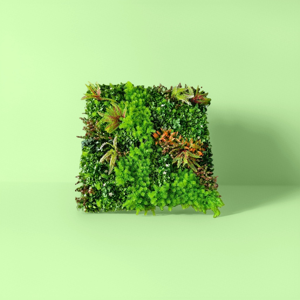 Office culture simulation garden football field artificial turf plastic turf details Picture