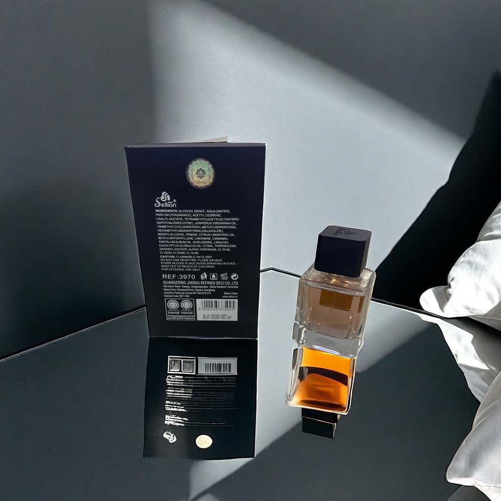Sellion Parfums Desert Wood perfume 50ml perfume bottle with original packaging box Application Scenario