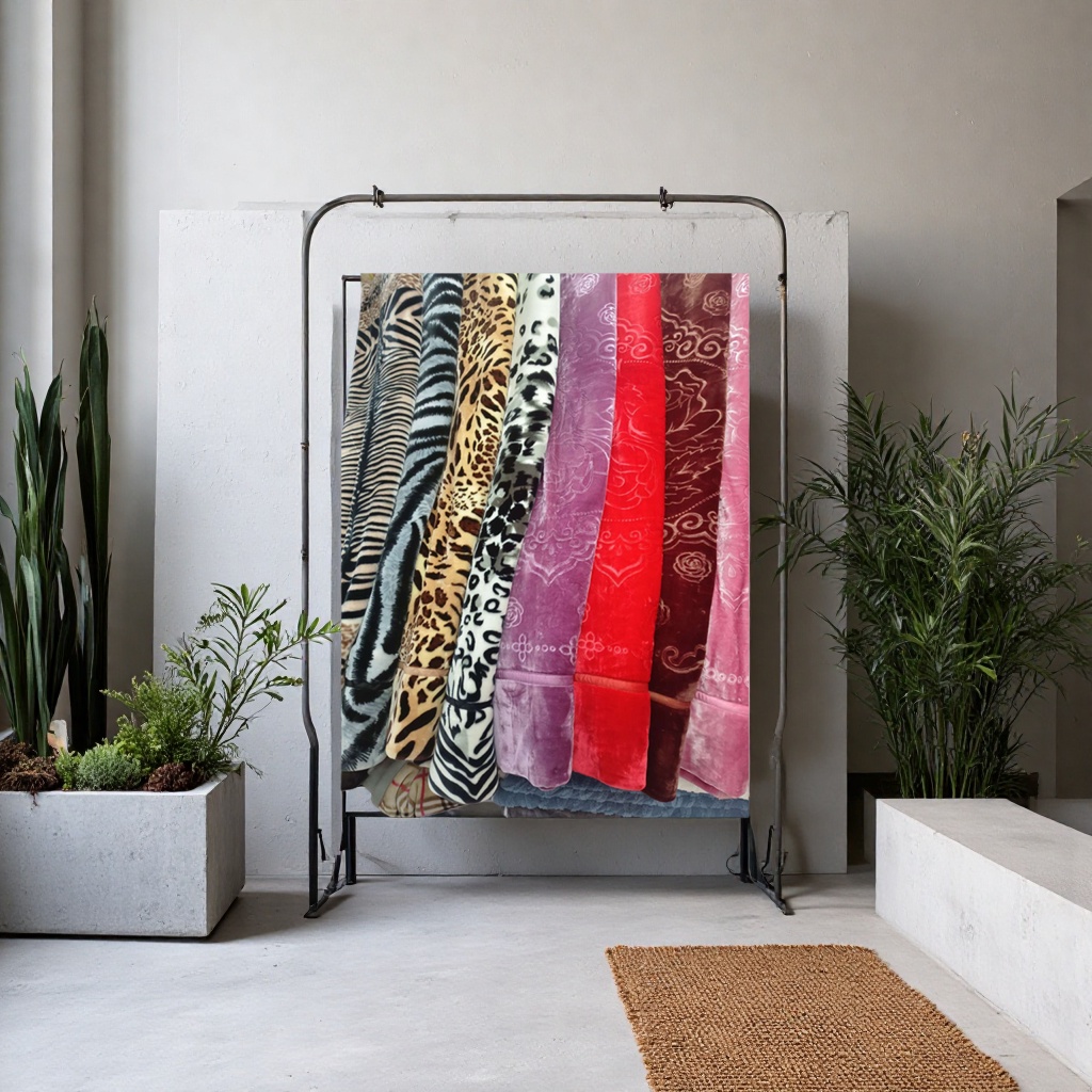 The plush fabric with various patterns and colors has a soft and skin-friendly surface, making it suitable for DIY handicrafts Application Scenario