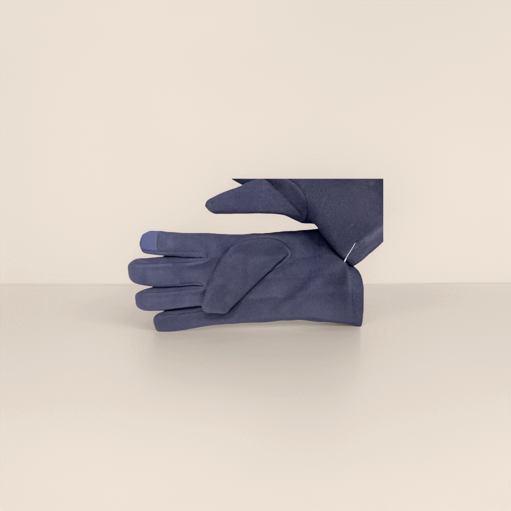 New autumn and winter thickened warm knitted gloves for both men and women, providing cold protection and hand care details Picture
