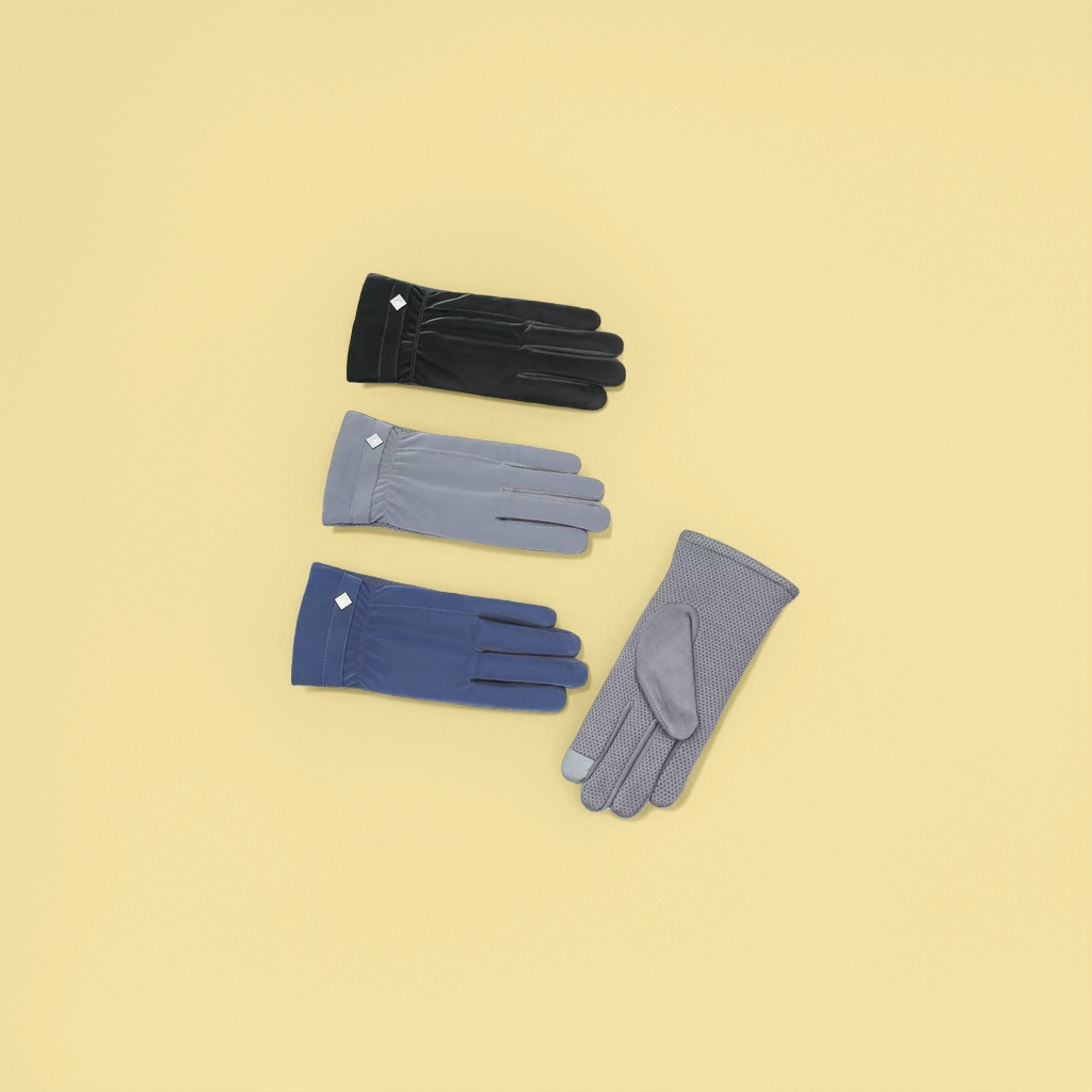 New autumn and winter thickened warm knitted gloves for both men and women, providing cold protection and hand care
