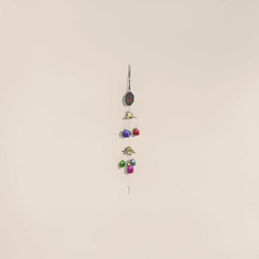 Copper wind chime, retro courtyard decoration, wind chime hanging ornaments, suitable for both indoor and outdoor use. 123501173 details Picture
