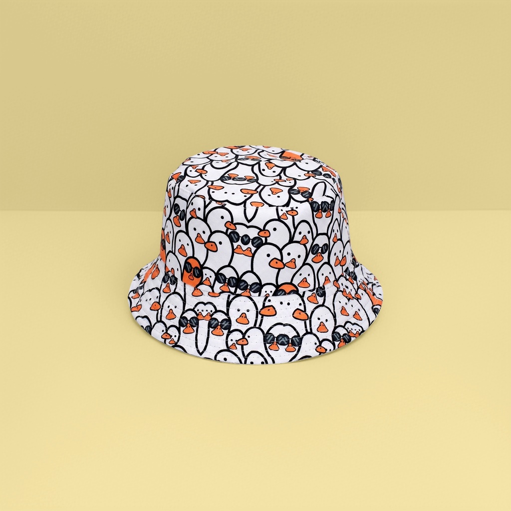 Colorful mushroom-patterned fisherman's hat Korean-style versatile sunshade cap details Picture
