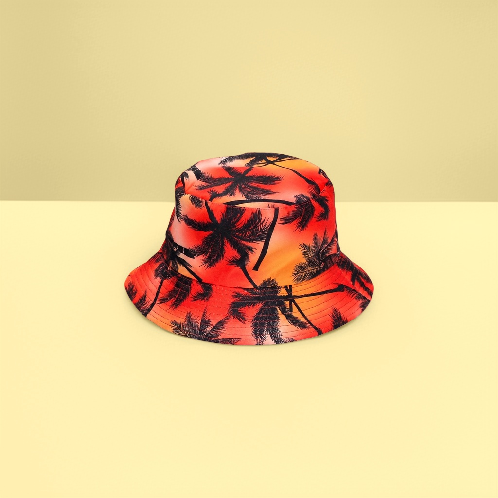 Blue shark-patterned fisherman's hat for both men and women, sunshade and sun protection, adjustable brim details Picture