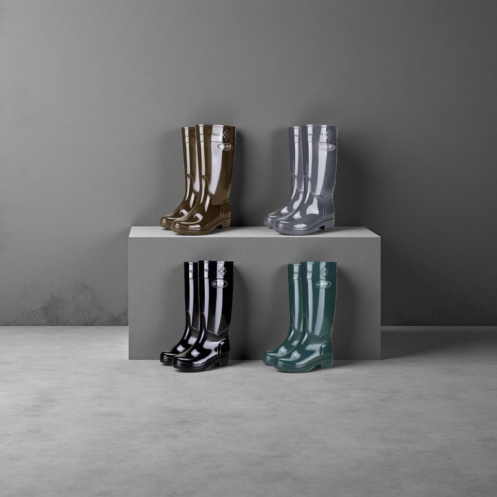 Women's rain boots, anti-slip thickened high-top waterproof rubber shoes specially designed for rainy days Application Scenario