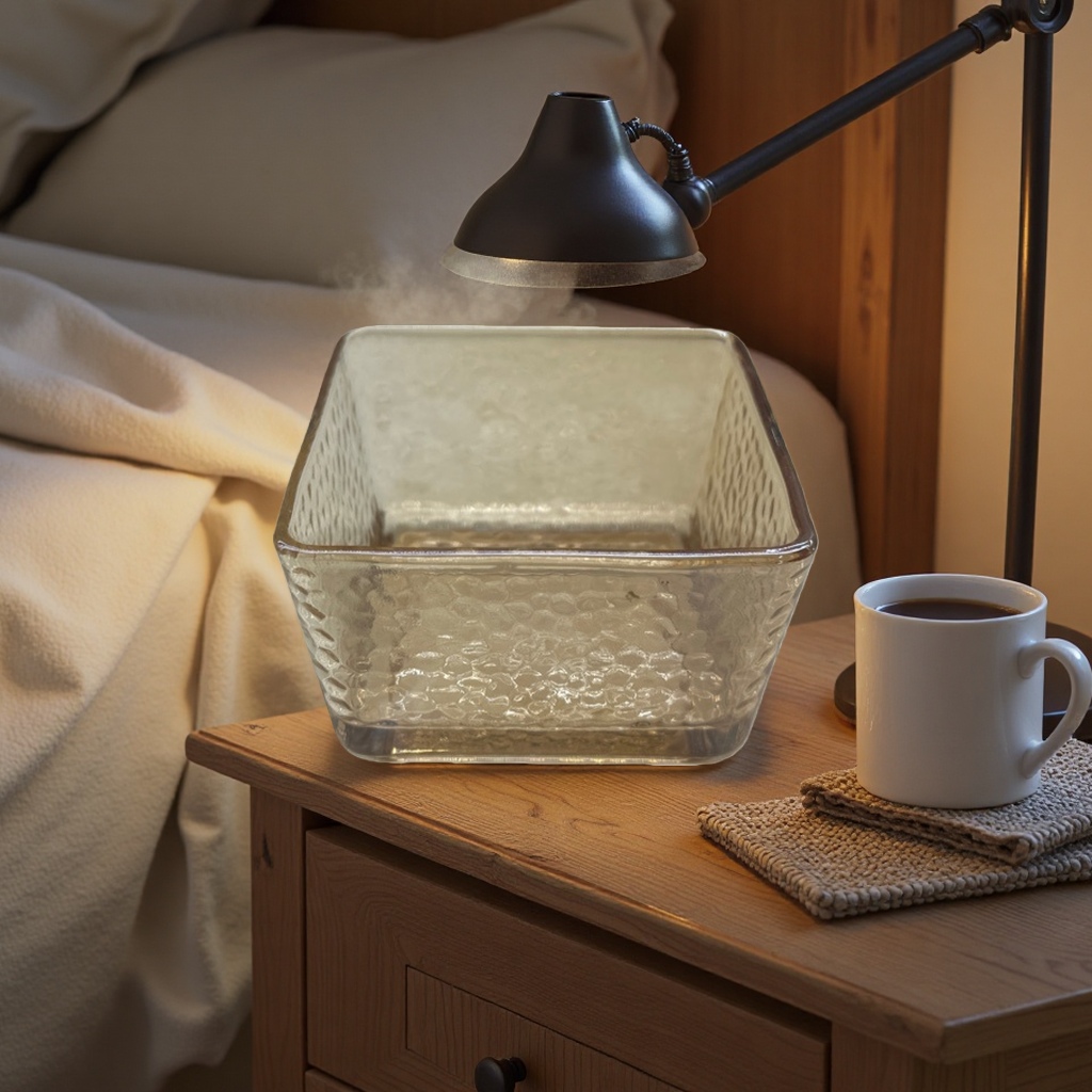 Amber-colored square glass container home storage bottle, high borosilicate heat-resistant sealed jar Specification image