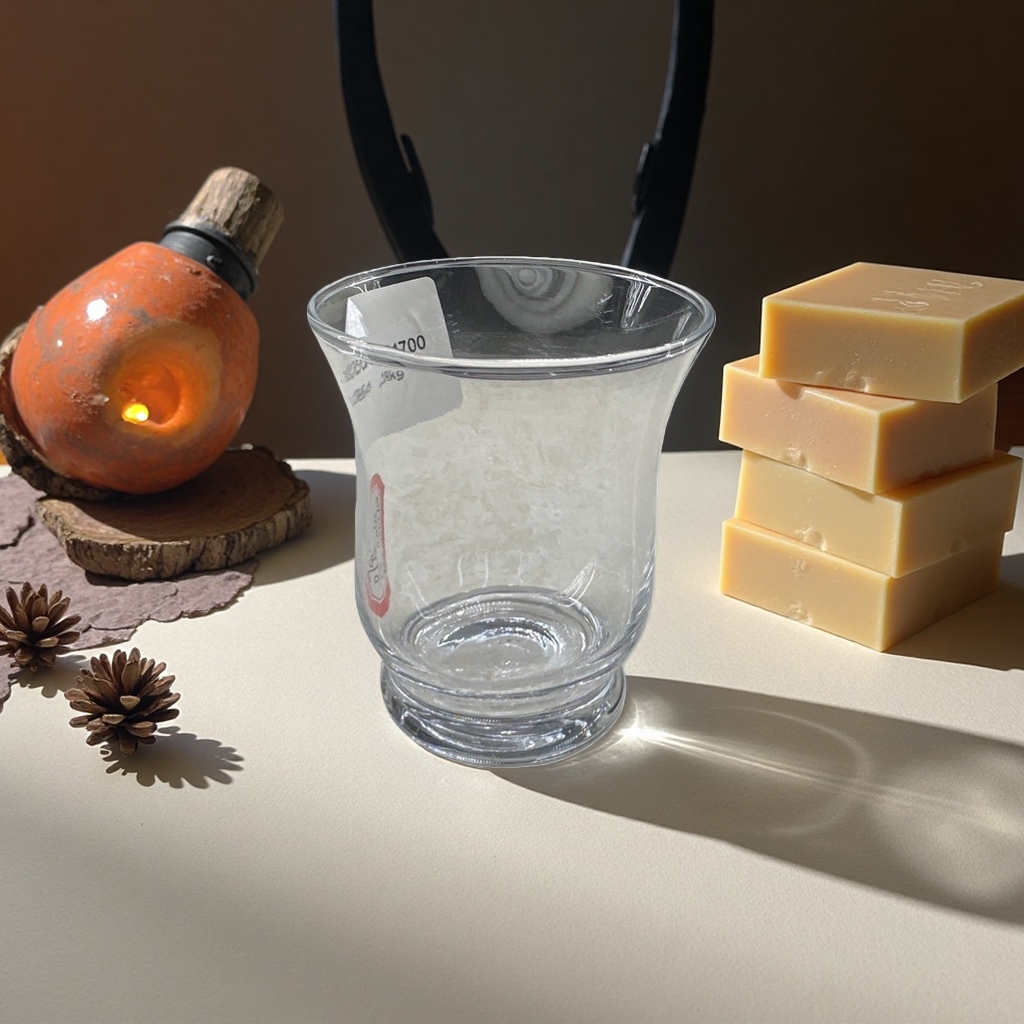 Transparent glass cup, high borosilicate heat-resistant and anti-scald water cup, household simple style tea cup