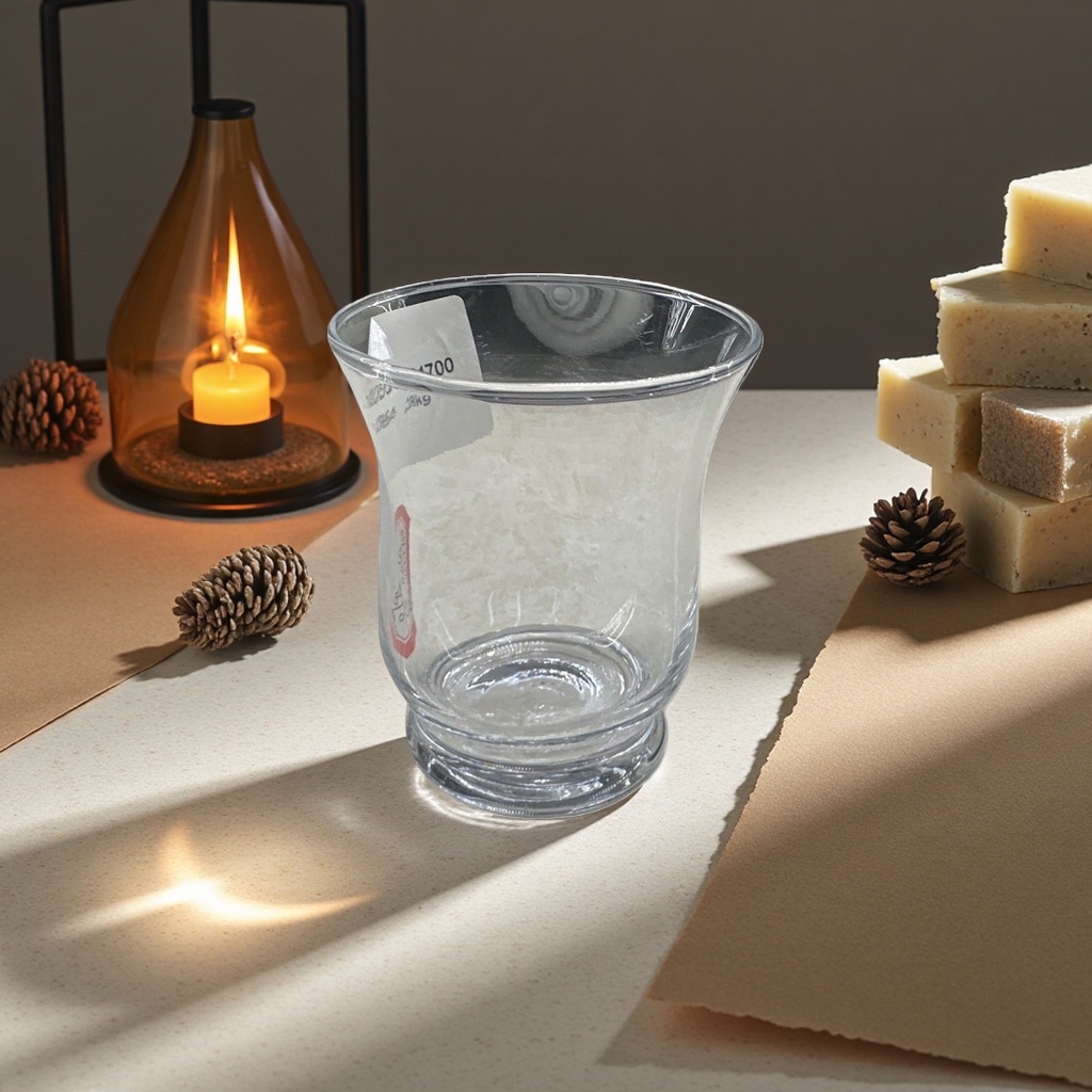 Transparent glass cup, high borosilicate heat-resistant and anti-scald water cup, household simple style tea cup details Picture