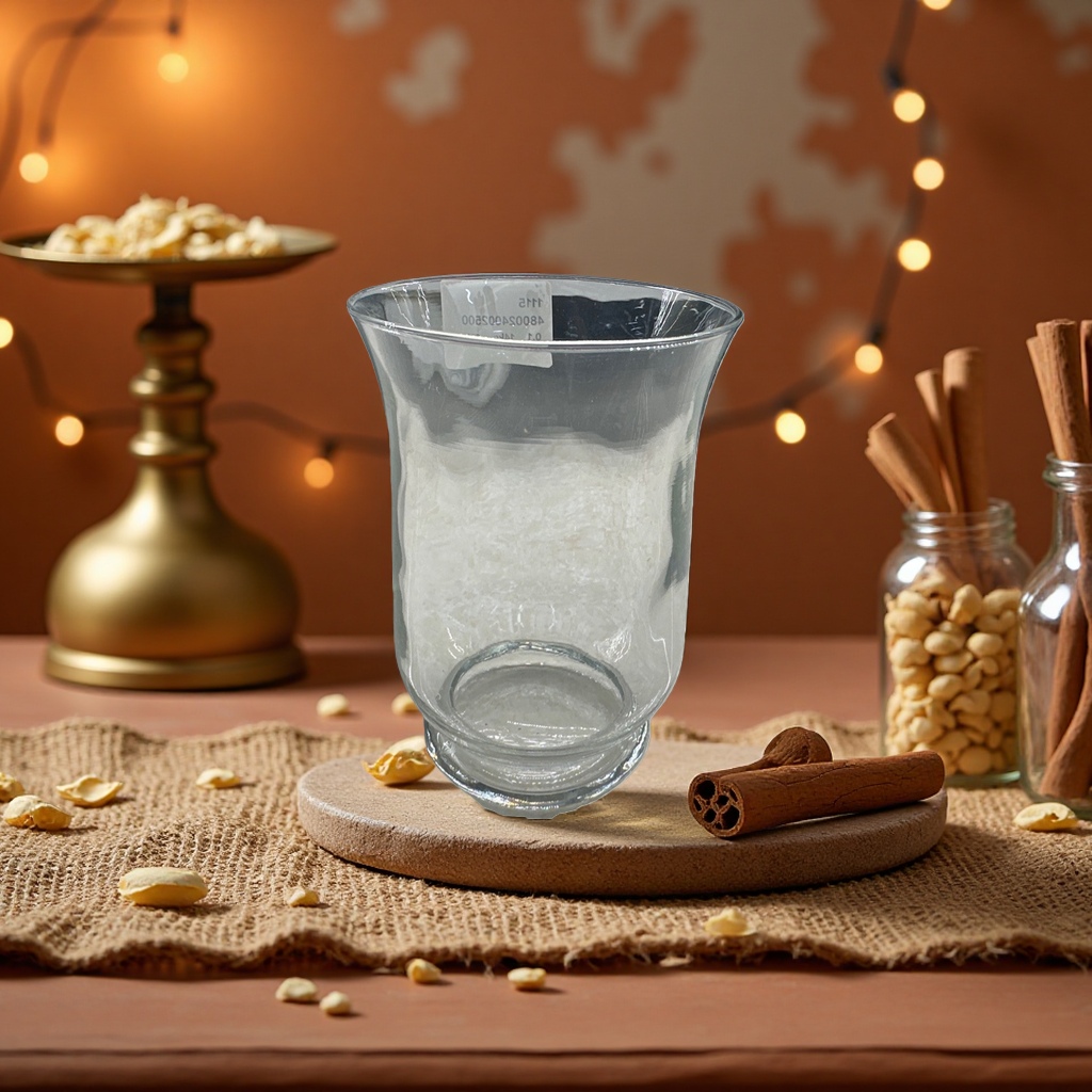 Transparent glass cup, high borosilicate heat-resistant glass cup, 350ml household simple water cup details Picture