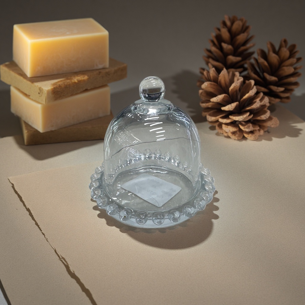 The transparent glass cover, dust-proof protective cover and desktop ornament are suitable for various scenarios details Picture