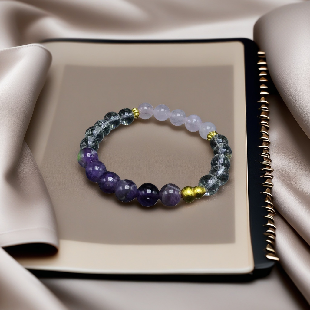 A simple, fashionable and versatile natural stone bracelet for women