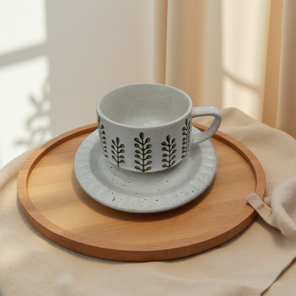 Ceramic cups, underglaze color craft mugs, home and office water cups, tea cups, coffee cups Application Scenario