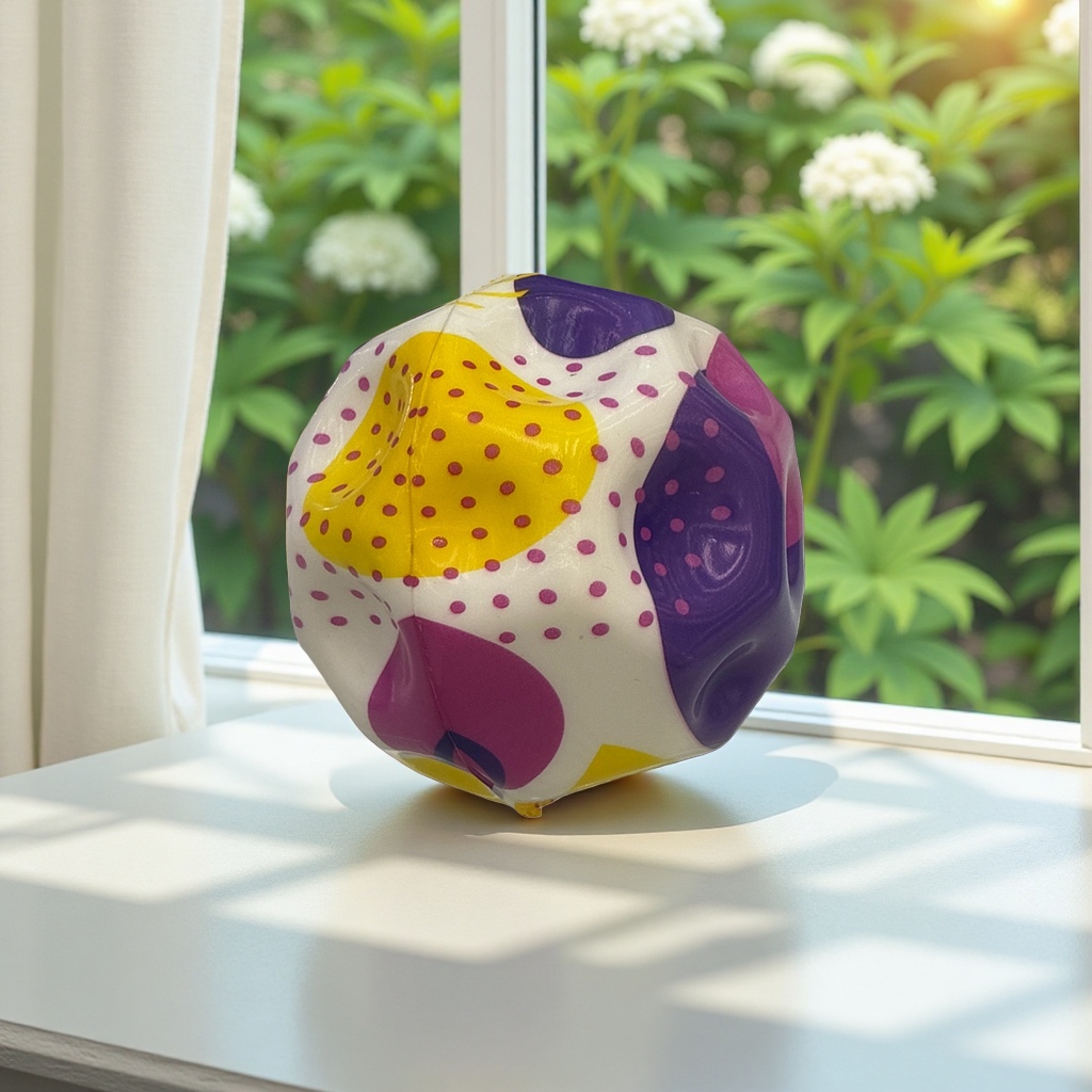 Colorful patterns + balls