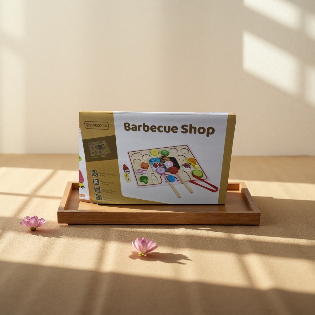 Barbecue Shop Children's Barbecue Toy Set Indoor and outdoor puzzle House game Specification image