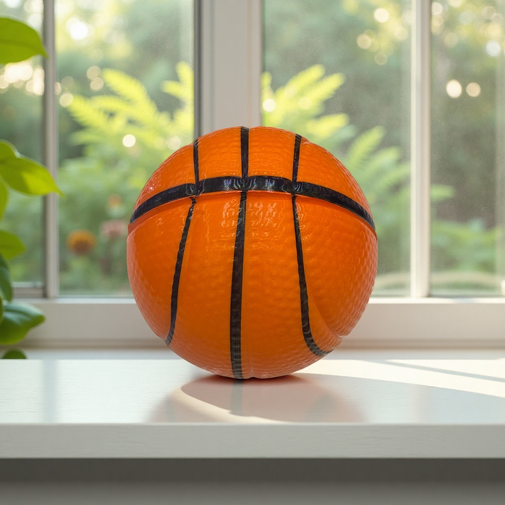 Orange basketball professional training rubber basketball standard No. 7 men's game ball Application Scenario