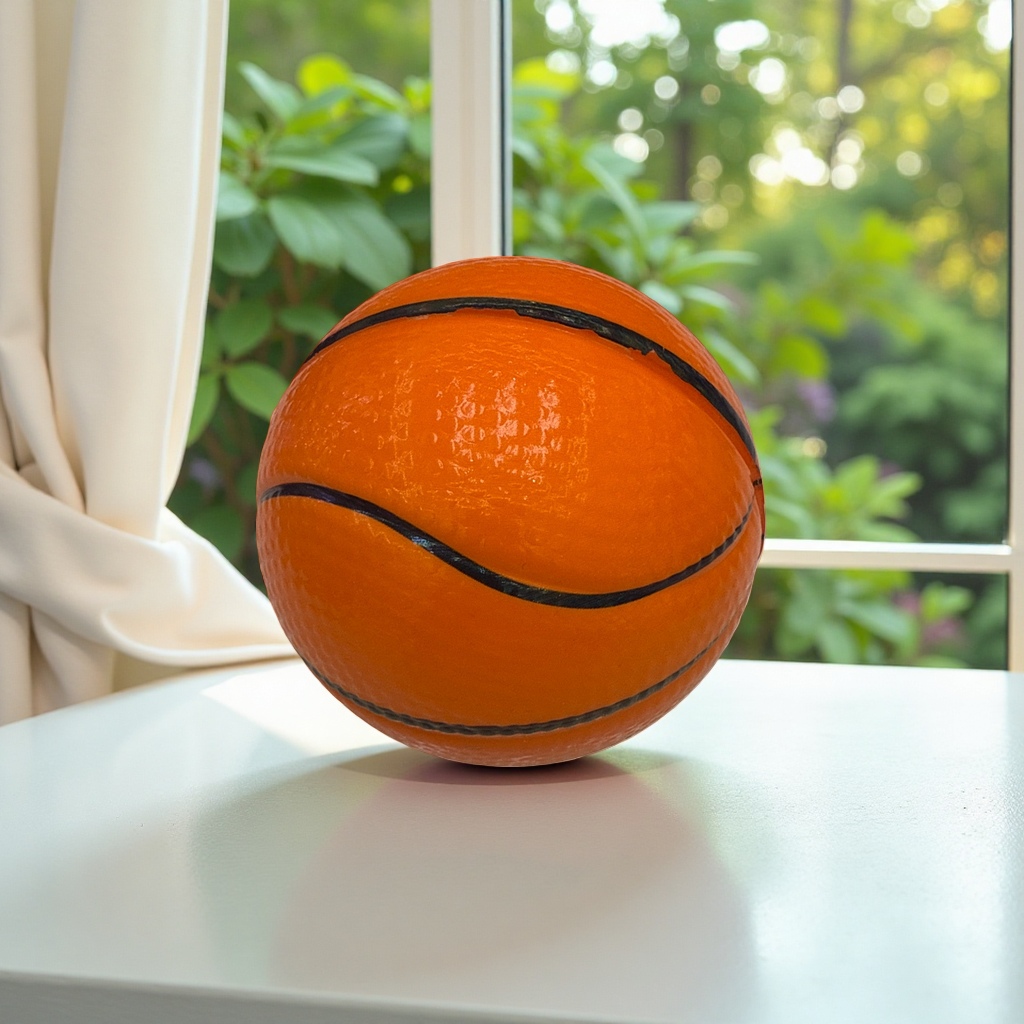 Orange basketball professional training rubber basketball standard No. 7 men's game ball