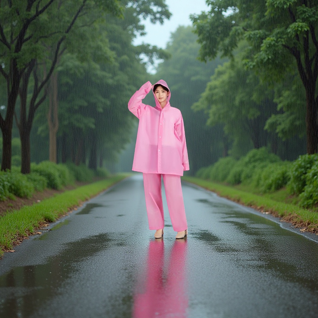 This multi-functional lightweight adult EVA cape raincoat is suitable for use in sports events, travel, team building, outdoor activities and other places.