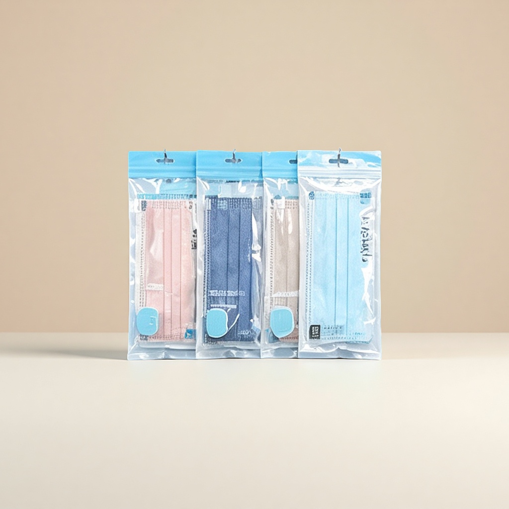 Disposable masks for adults offer three layers of protection Specification image