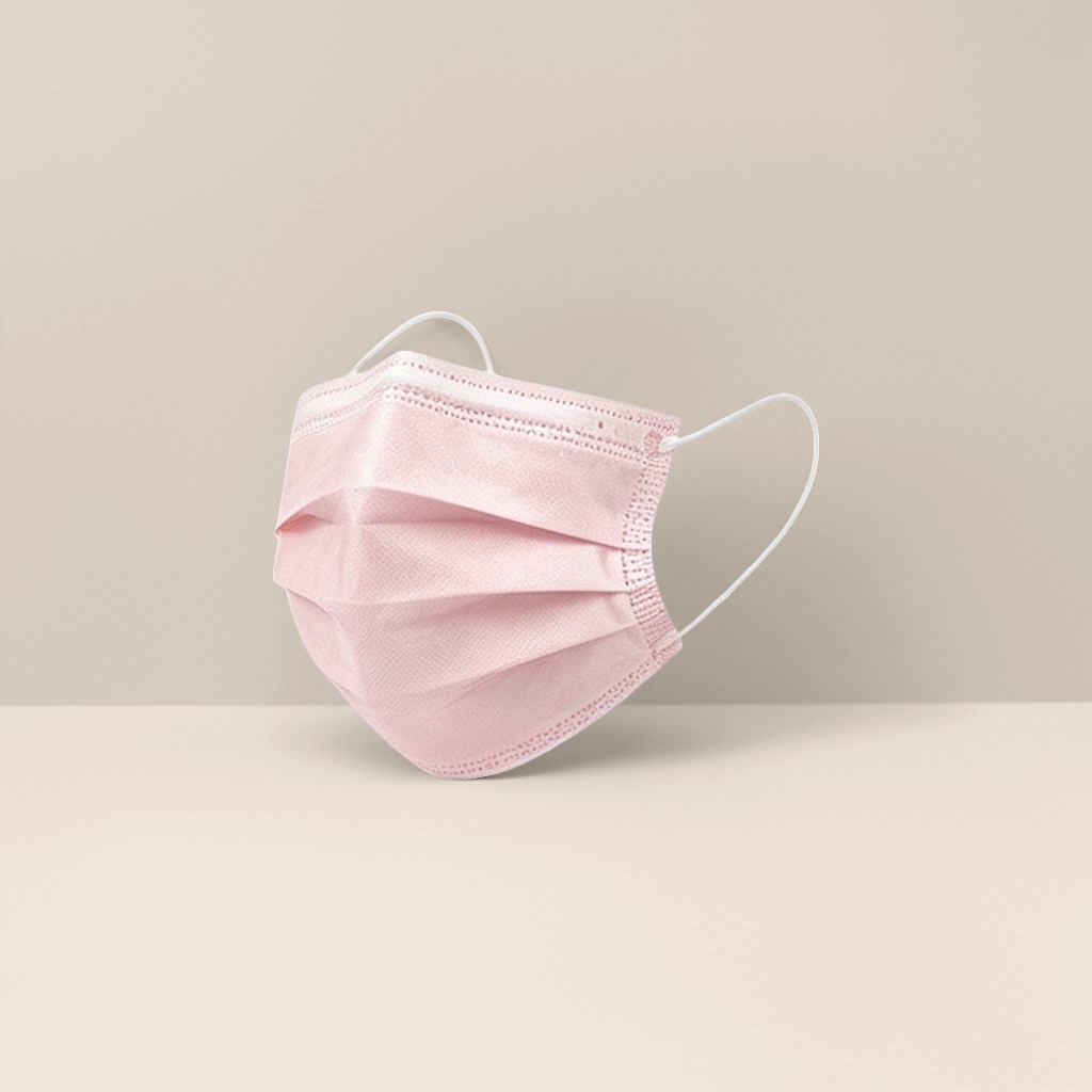 Pink cotton soft and skin-friendly mask, single-piece independent packaging, dust-proof daily commuting mask, sun protection Application Scenario