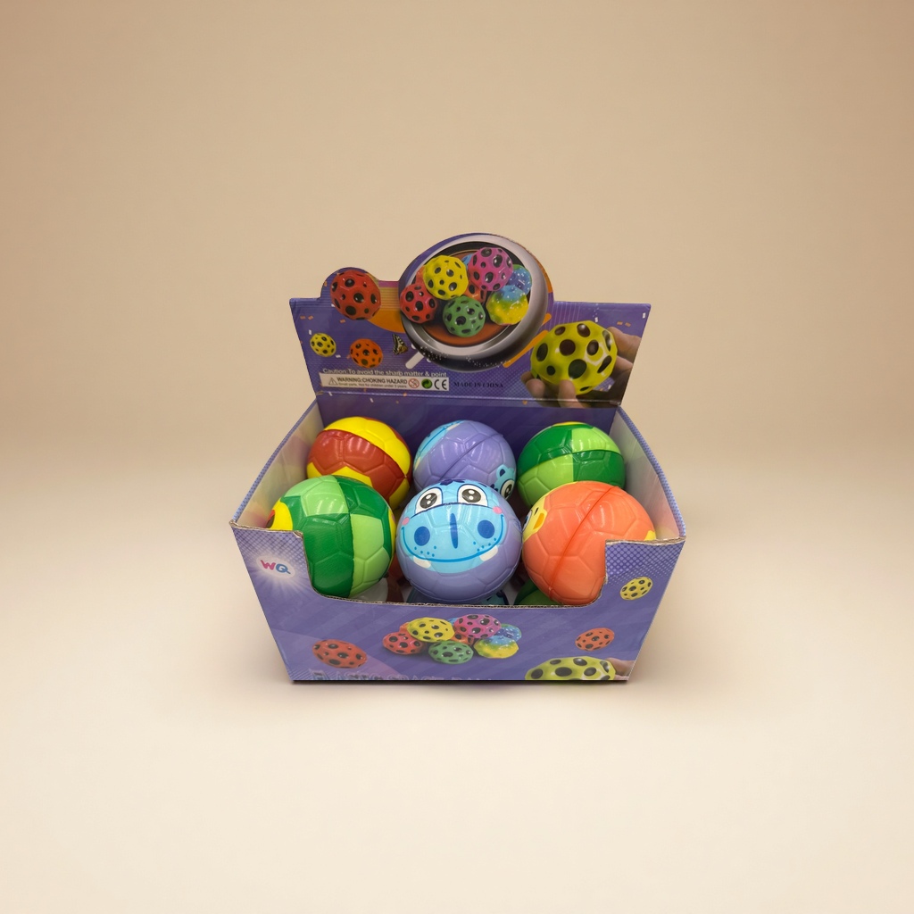 Colorful bouncy ball toys, bouncy balls, children's educational, stress-relieving and fitness sports balls