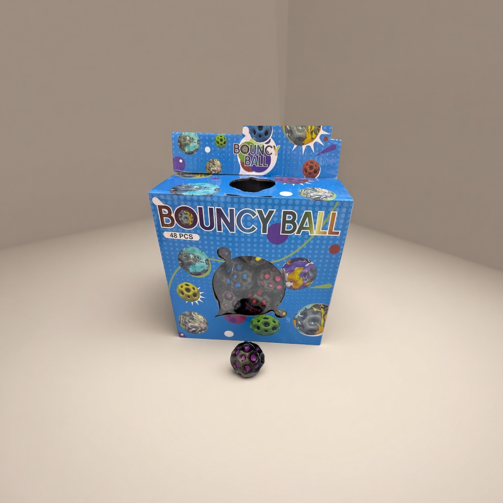 The colorful bouncy ball set includes a bouncy ball packaging box with multiple colors to choose from. It is a high-elasticity, shock-resistant children's educational toy Application Scenario