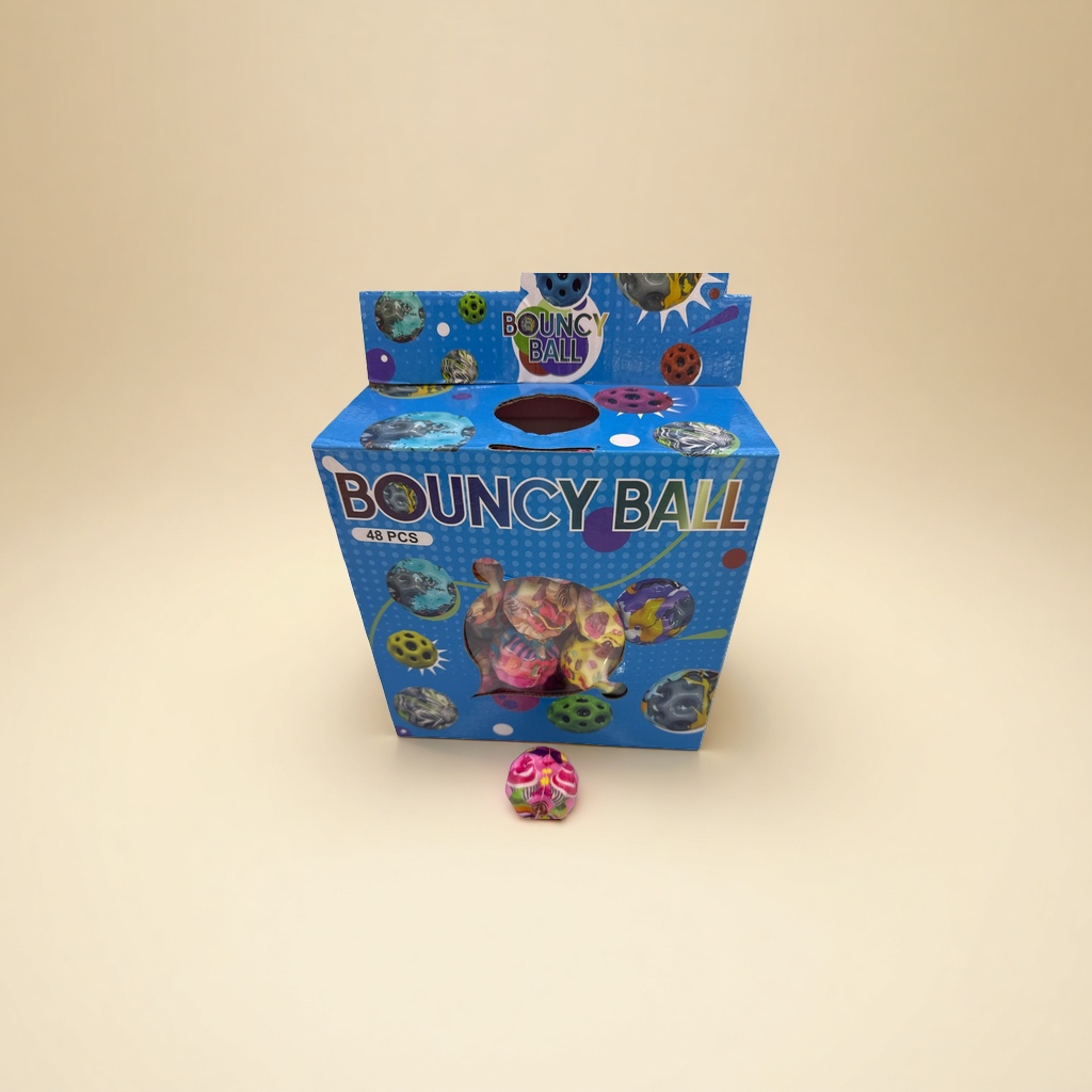 Colorful bouncy ball set with packaging box, children's educational and stress-relieving toys, for sports training Application Scenario