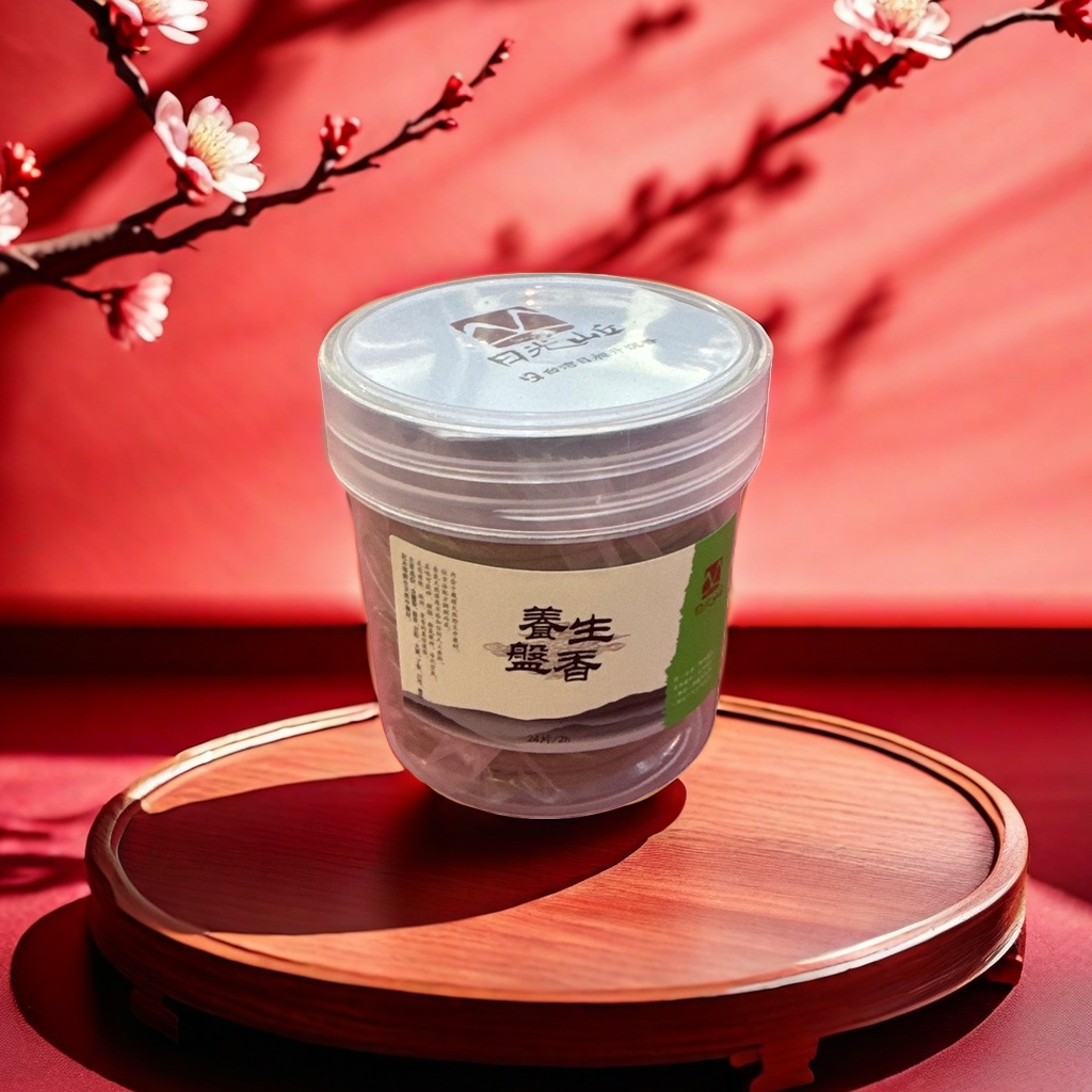 Health-preserving incense in a transparent plastic can, repelling mosquitoes, calming the mind and promoting sleep, with natural herbal fragrance Specification image