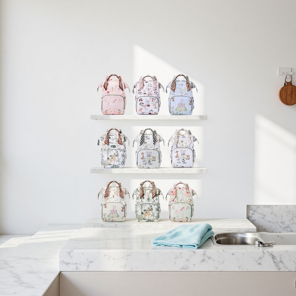 Rich in color, diverse in pattern, cute cartoon and fashionable design backpack details Picture