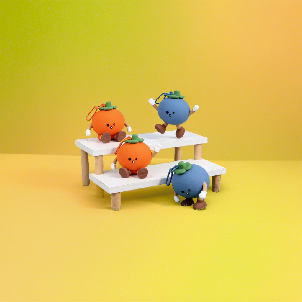 Cartoon fruit-shaped plush toys, cute children's throw pillows and decorative toys Application Scenario