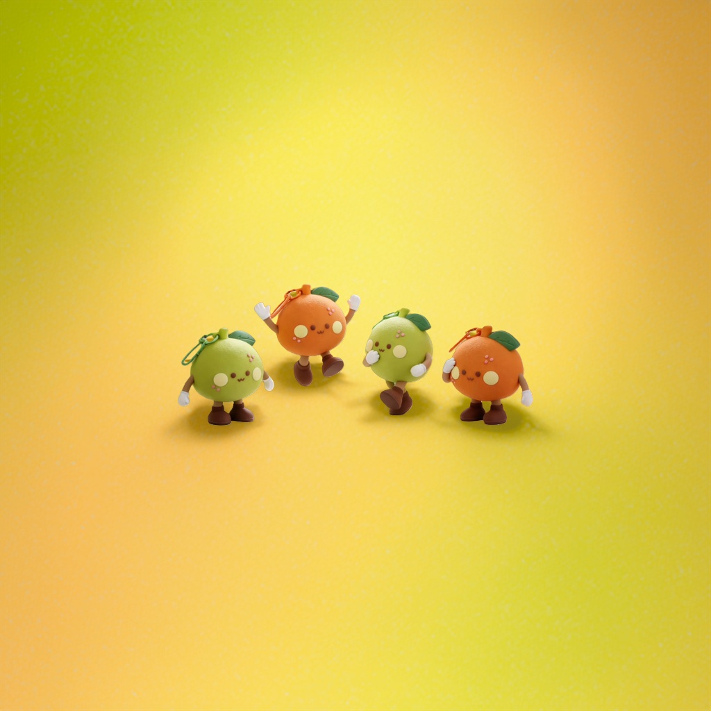 Cute fruit-shaped plush toy banana apple orange strawberry series plush toy details Picture