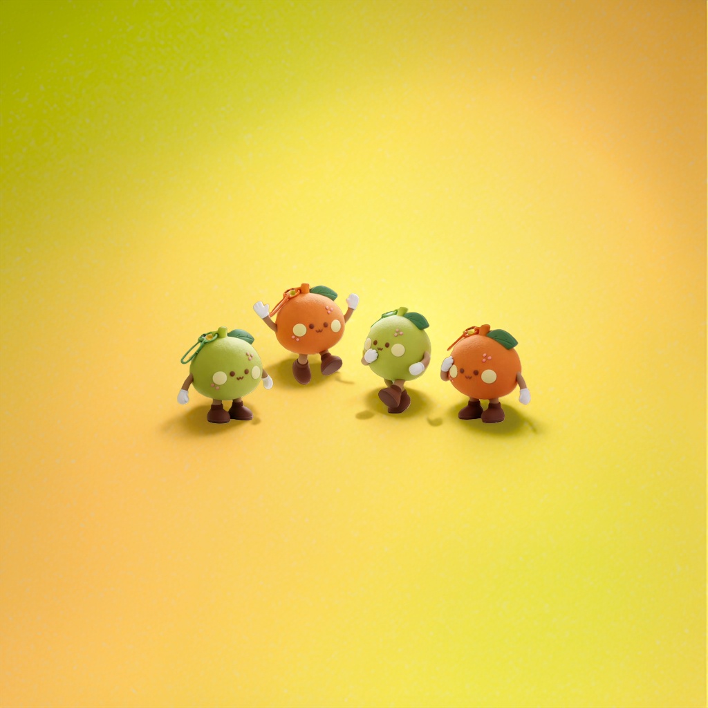 Cute fruit-shaped plush toy banana apple orange strawberry series plush toy Application Scenario