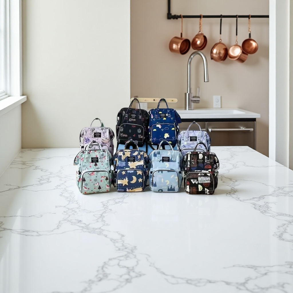 A variety of cartoon-patterned backpacks are fashionable for students' commuting, lightweight and with large capacity Specification image