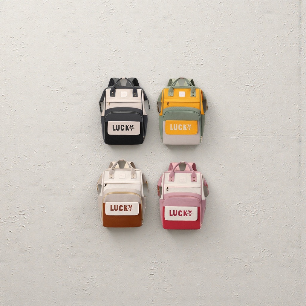 This backpack features a fashionable design with a rich variety of colors to choose from