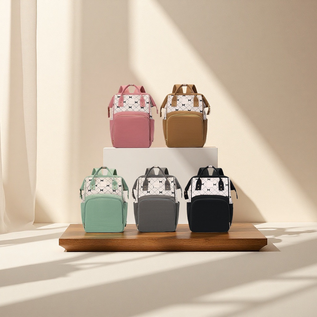 Rich in colors and available in multiple shades, this fashionable backpack features a stylish design