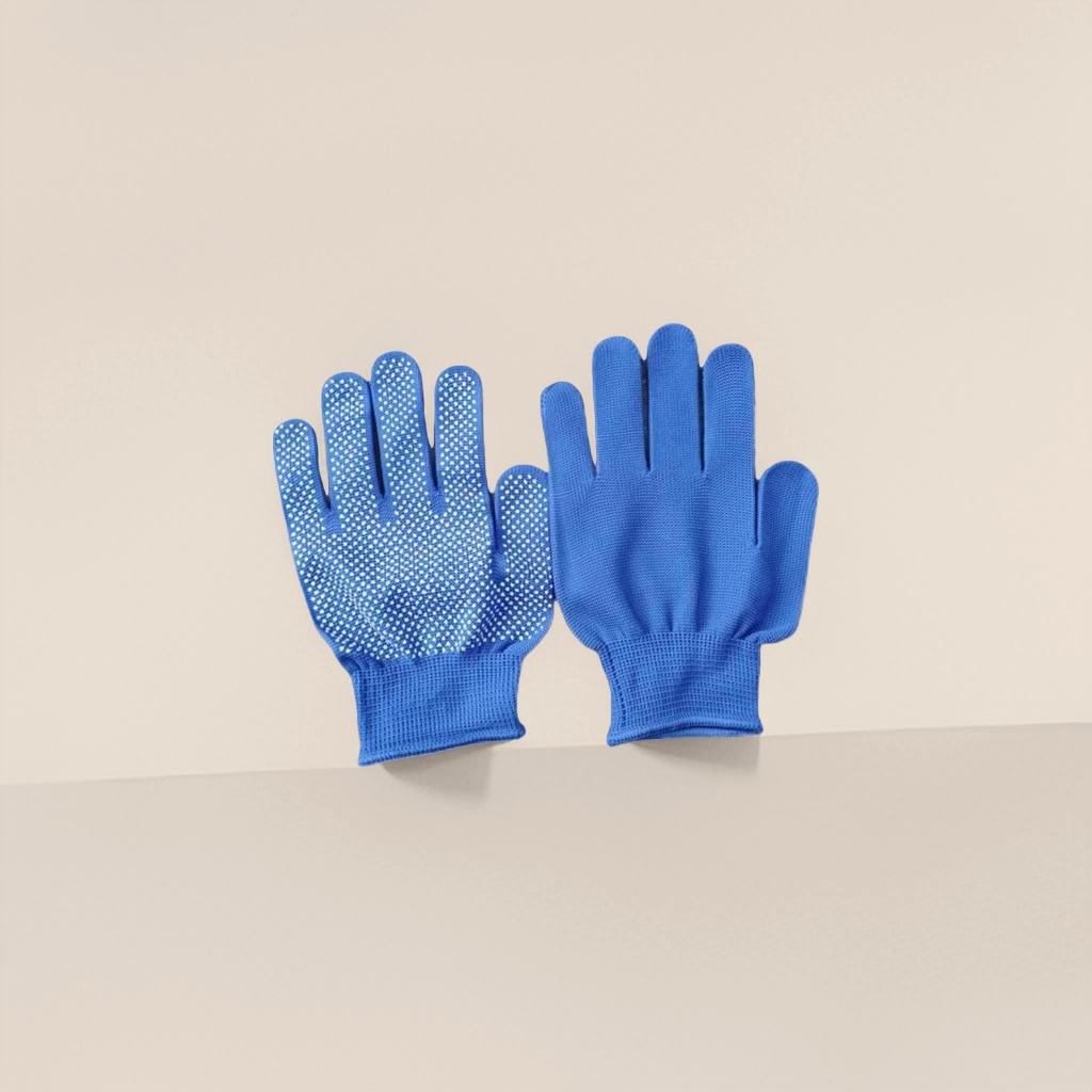 Blue anti-slip gloves for both men and women, thickened and wear-resistant work and household gloves Application Scenario