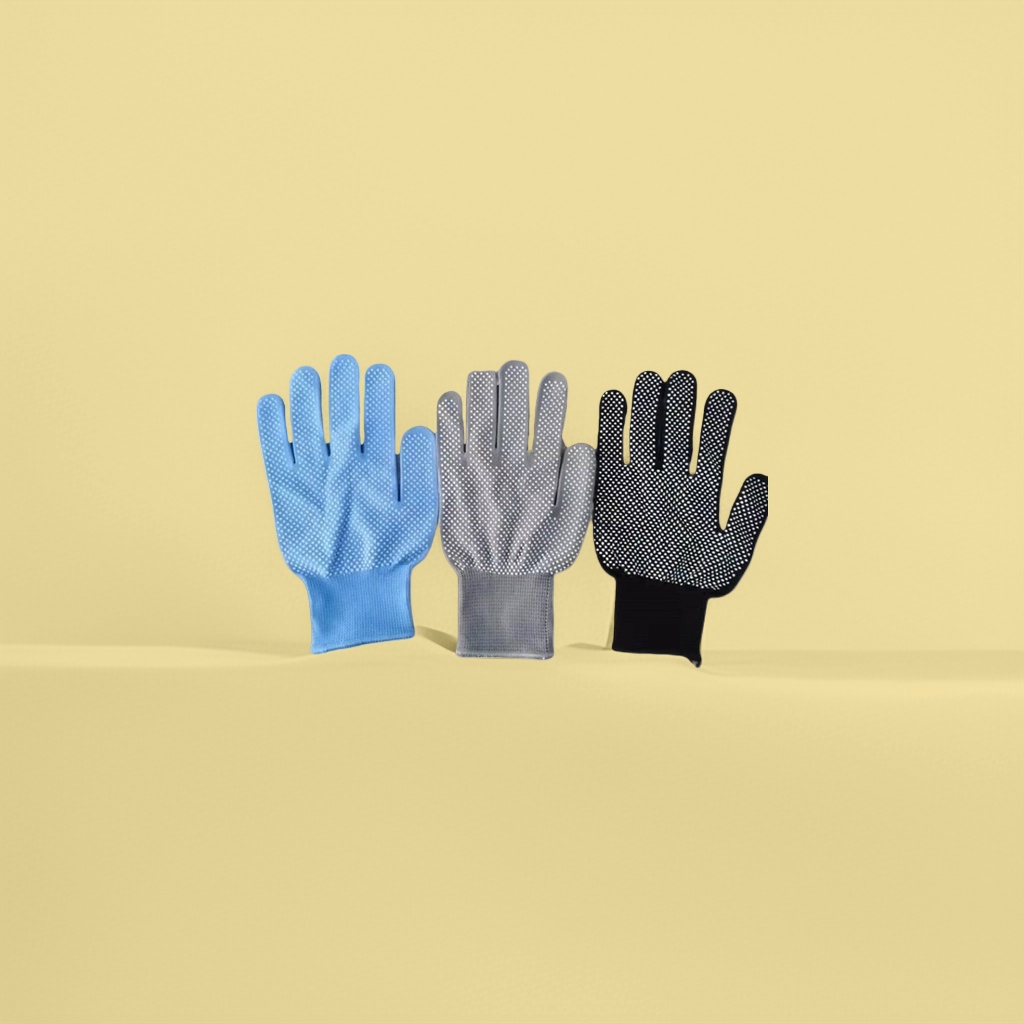 Warm, anti-slip, thickened nylon gloves, cycling gloves for both men and women, autumn and winter style details Picture