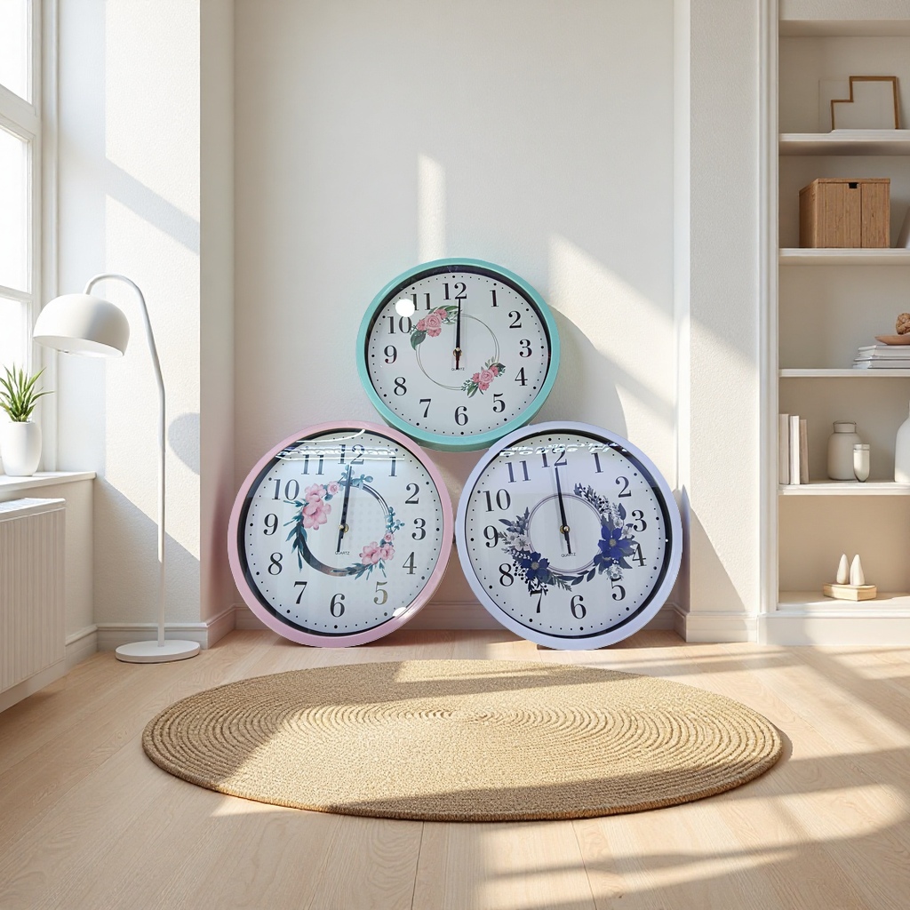 ساعة منقوشة في غرفة النوم الاوروبية المقلدة Specification image