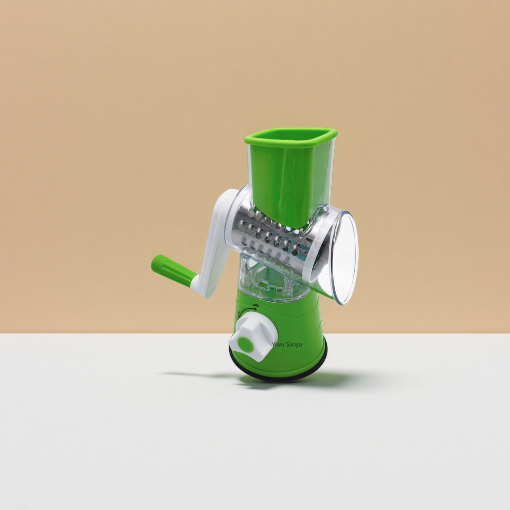 Green manual juicer main body, stainless steel juicer, household juicer accessories