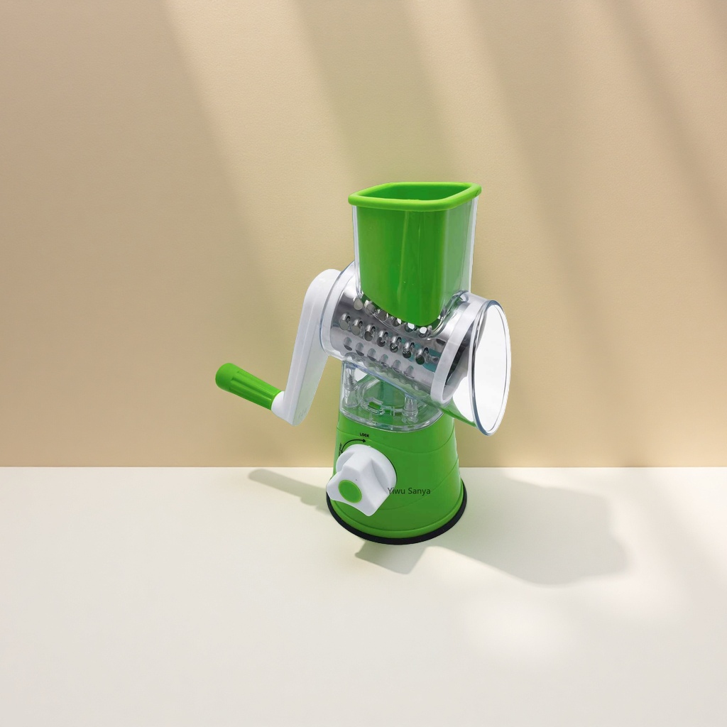 Green manual juicer main body, stainless steel juicer, household juicer accessories details Picture