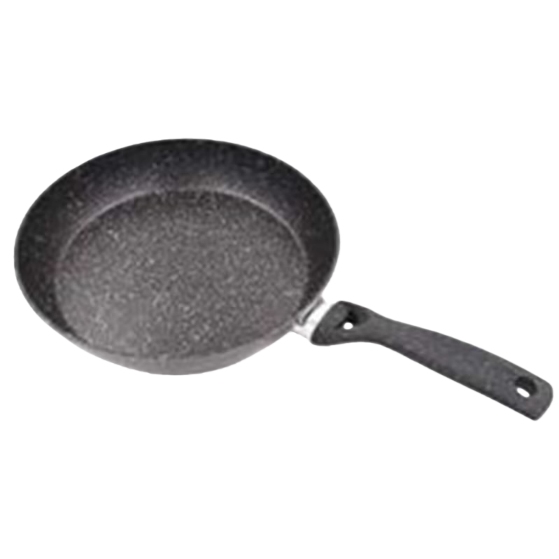 Black non-stick frying pan, home cooking pan without coating, healthy cooking pan Item Picture
