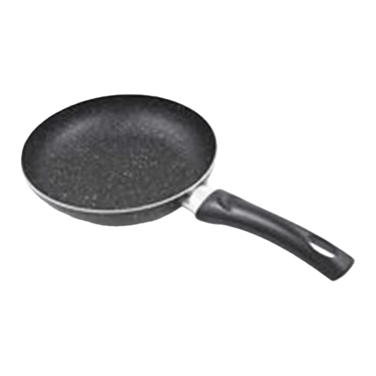 Black non-stick frying pan, home cooking pan, uncoated healthy grilling pan Item Picture