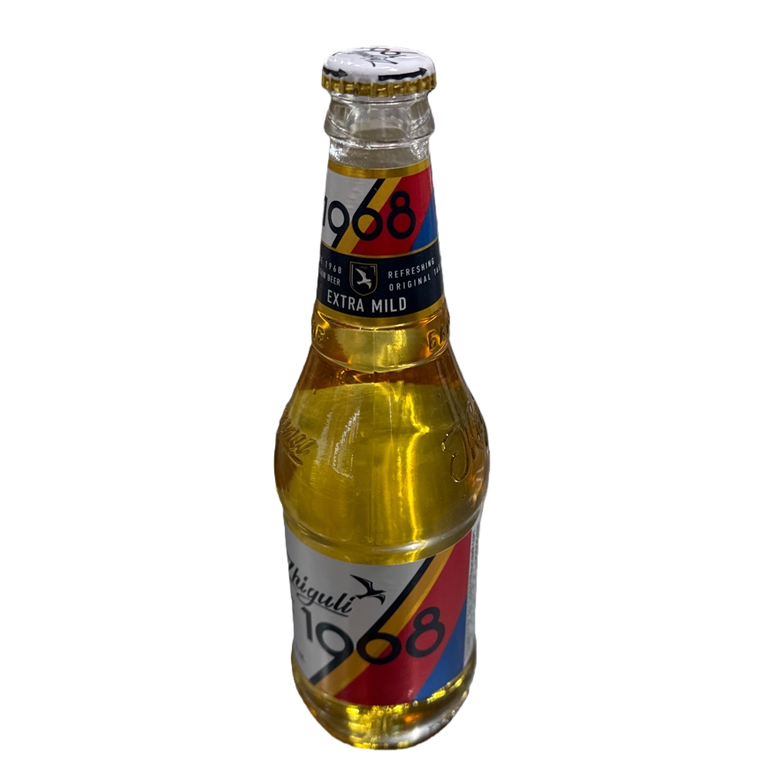 1968 Beer in glass bottle, 500ml, rich original flavor, refreshing malt aroma Item Picture
