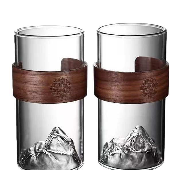 玻璃杯+杯子白底实物图
